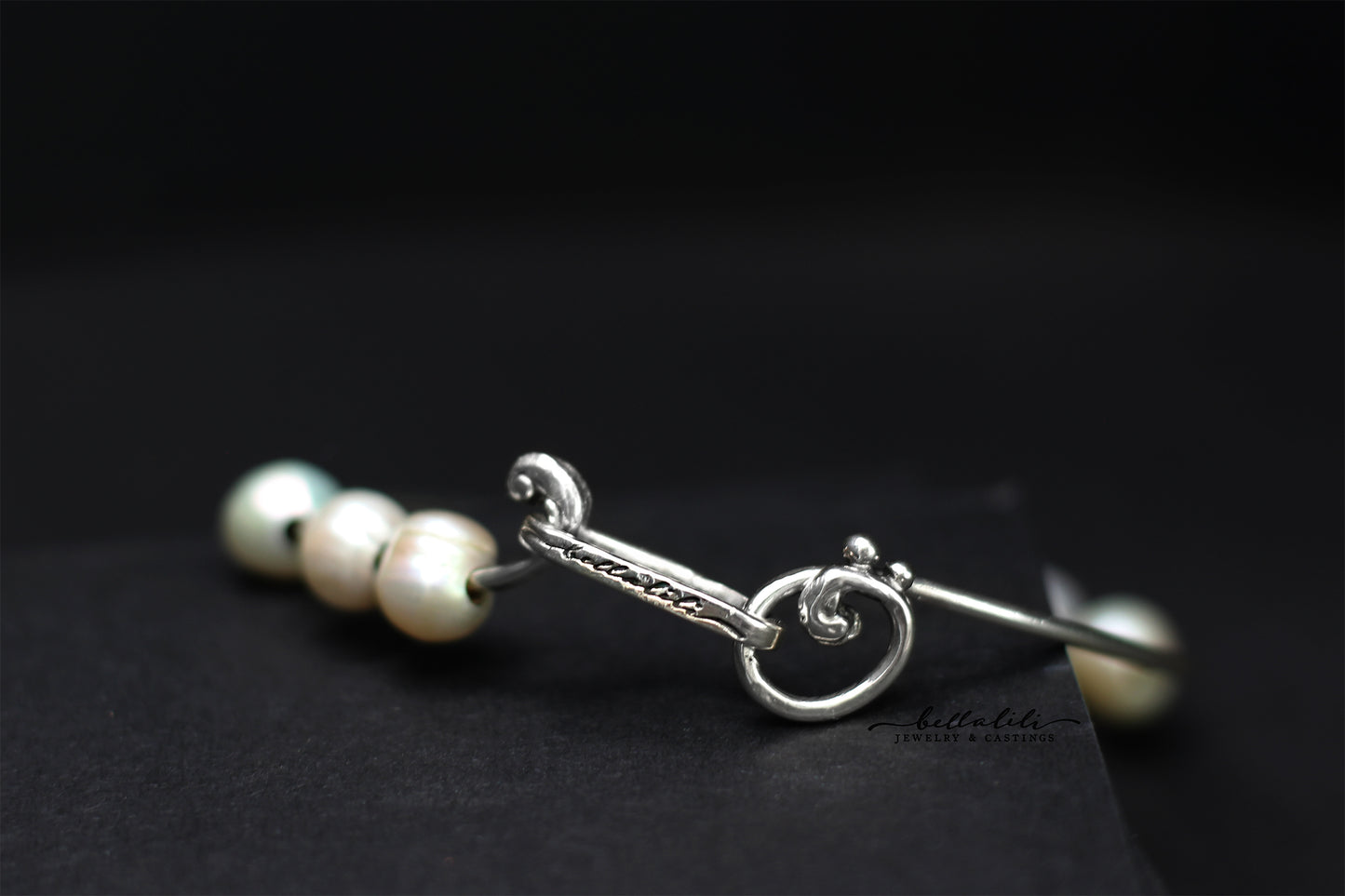 Pearl & Sterling Silver Bracelet