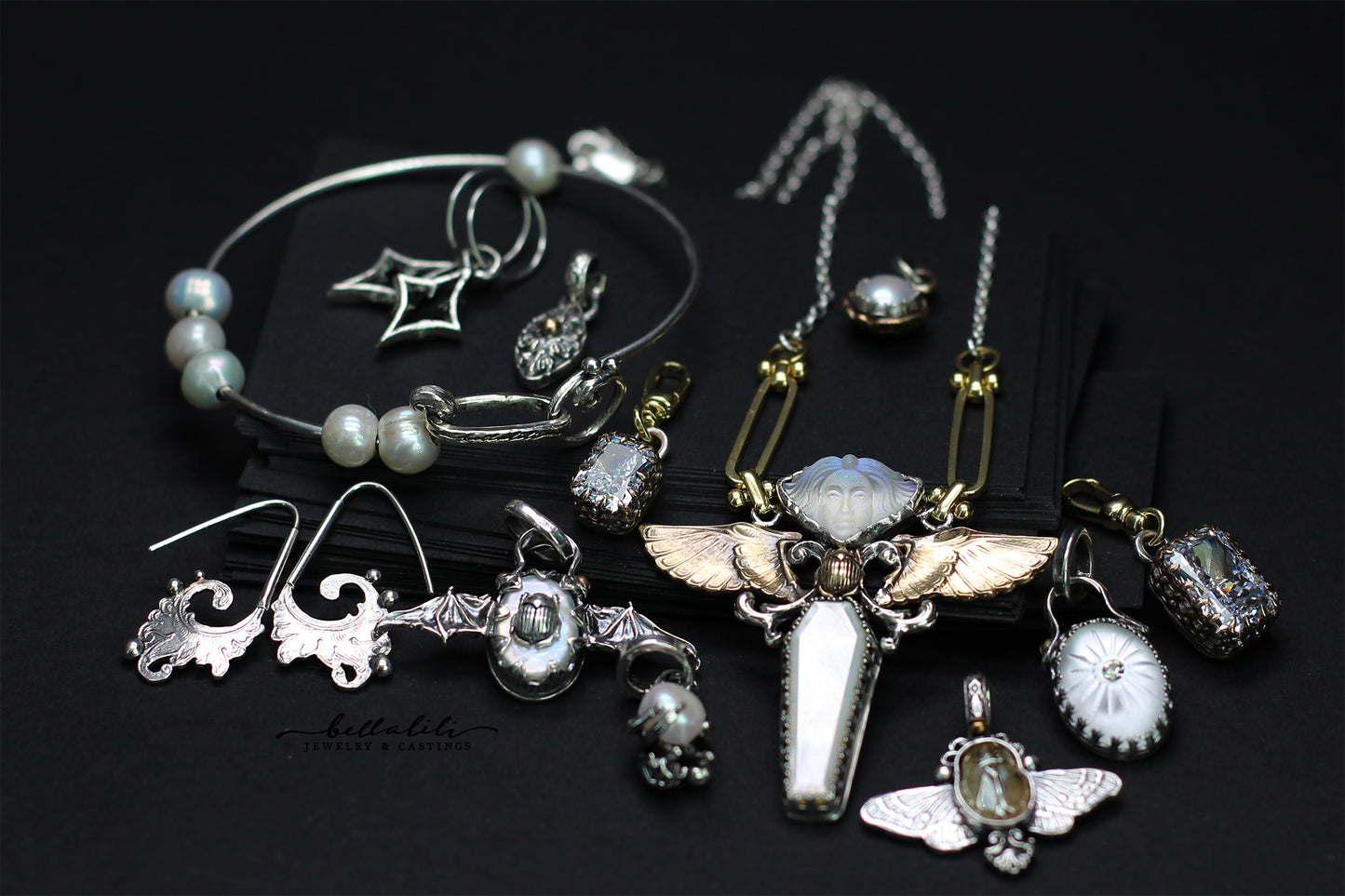 Pearl & Sterling Silver Bracelet