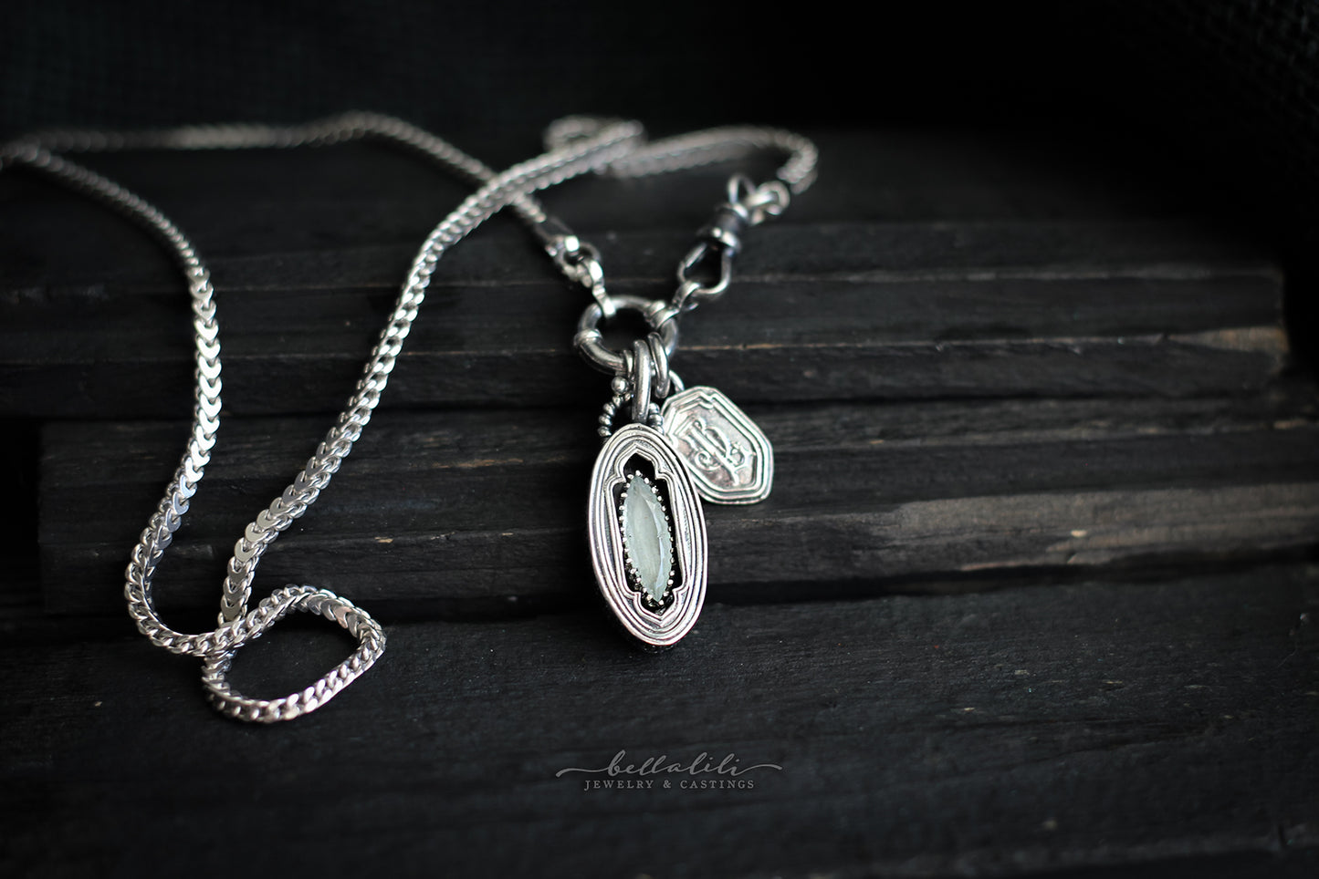 Parapette Chain, 21" Sterling Necklace
