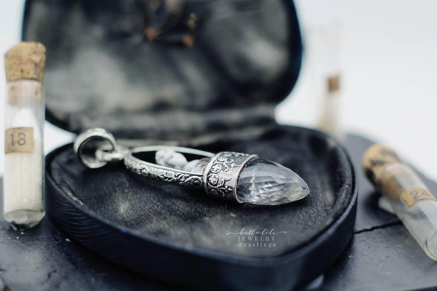 Broken Doll No.2 Sterling Silver Pendant