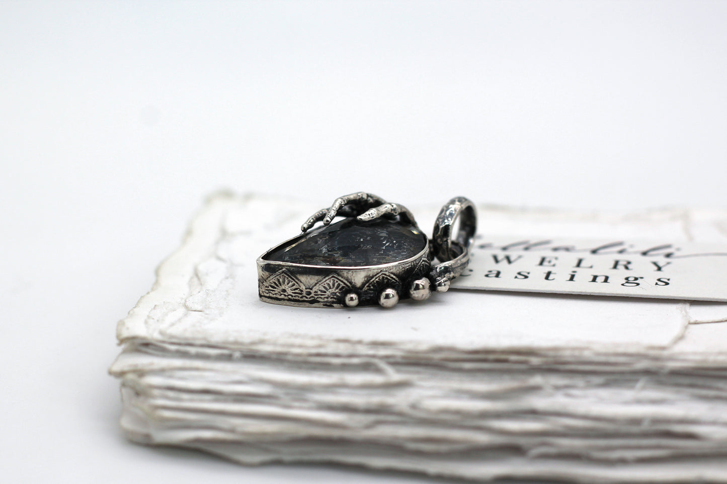 Elegy of Blue, Noble Dead, Pendant Sterling Silver