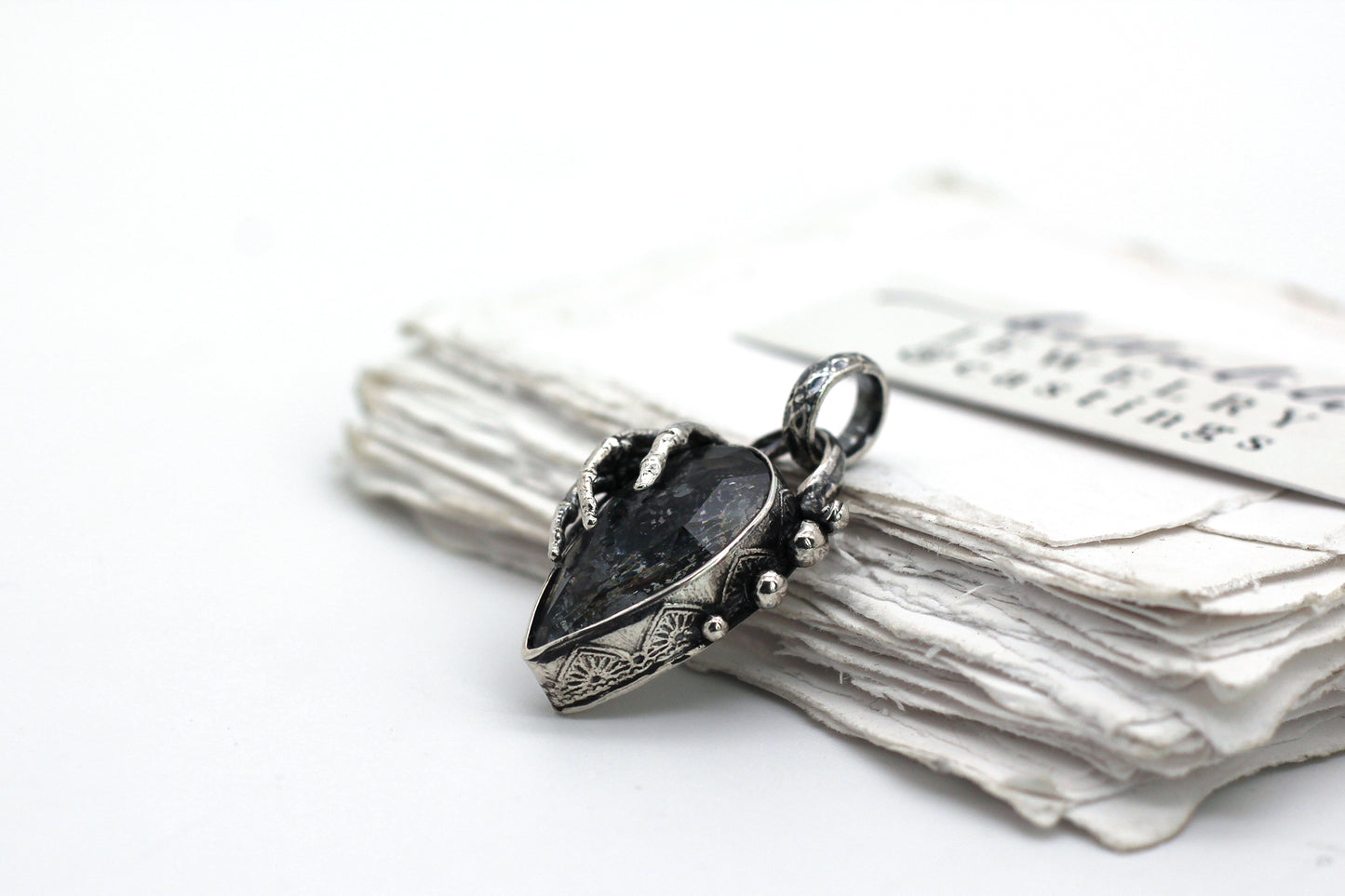 Elegy of Blue, Noble Dead, Pendant Sterling Silver