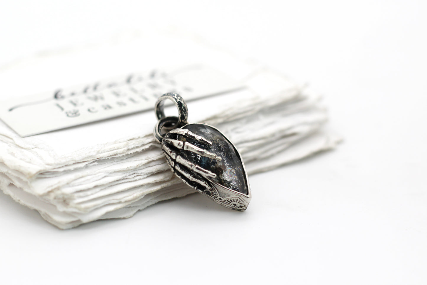 Elegy of Blue, Noble Dead, Pendant Sterling Silver