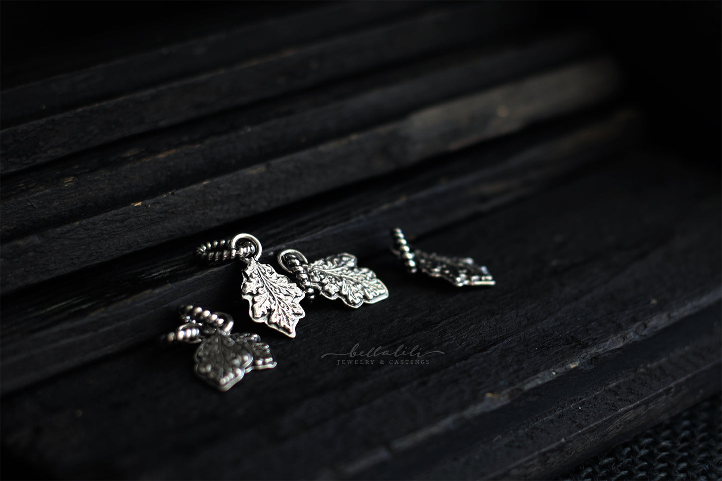 Oaklynne, Engraved Sterling Leaf Pendant
