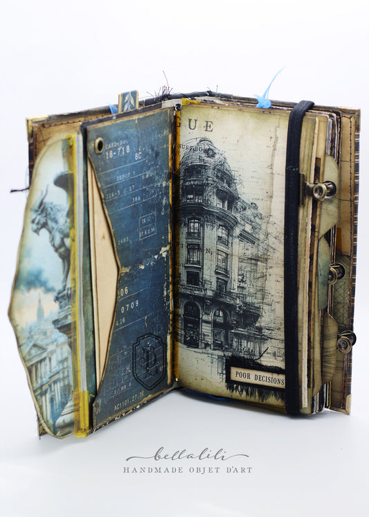 Blue Minerva | One of a Kind Interactive Traveler’s Journal