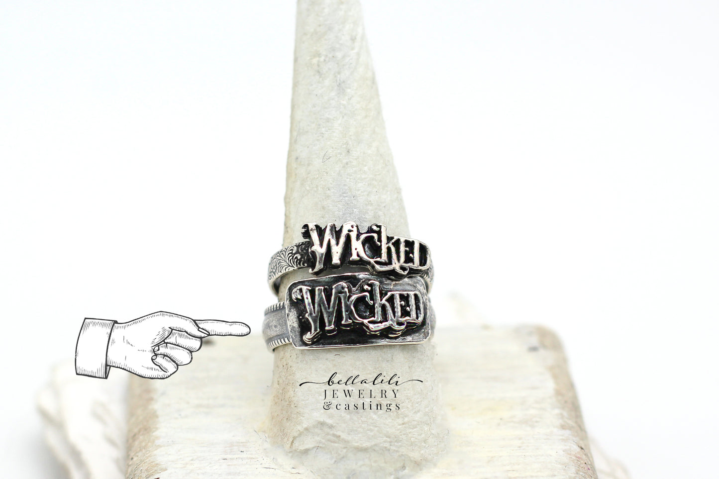 Wicked Sterling Ring