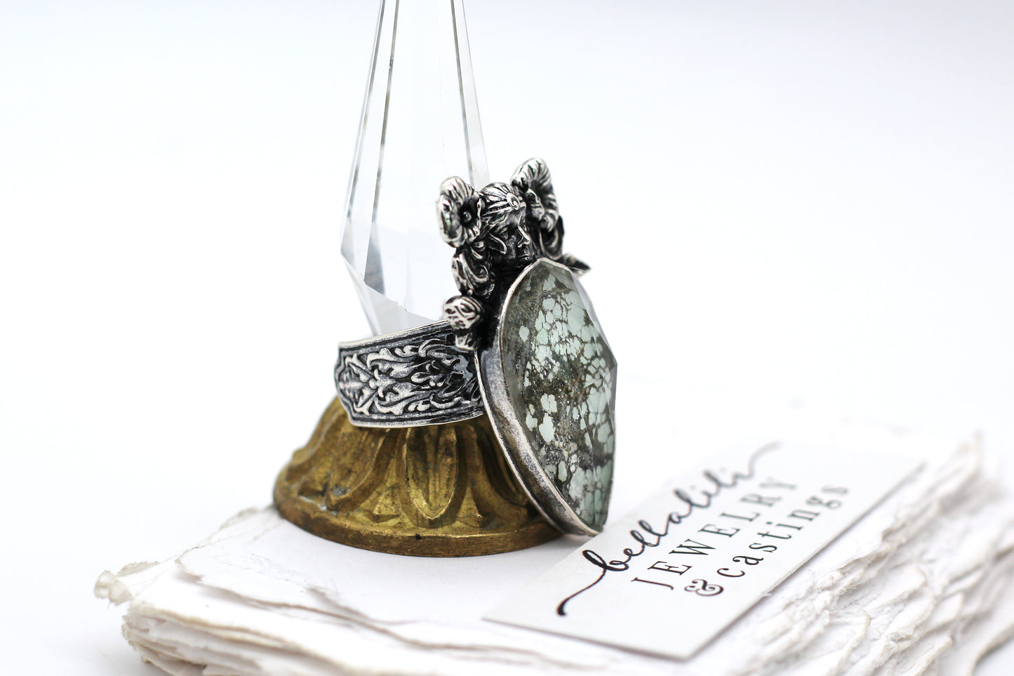 Lament of the Stone, Noble Dead, Ring Sterling Silver