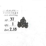 AP-37 Decorative Casting, Sterling Silver