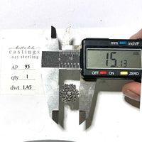 AP-93 Decorative Casting, Sterling Silver