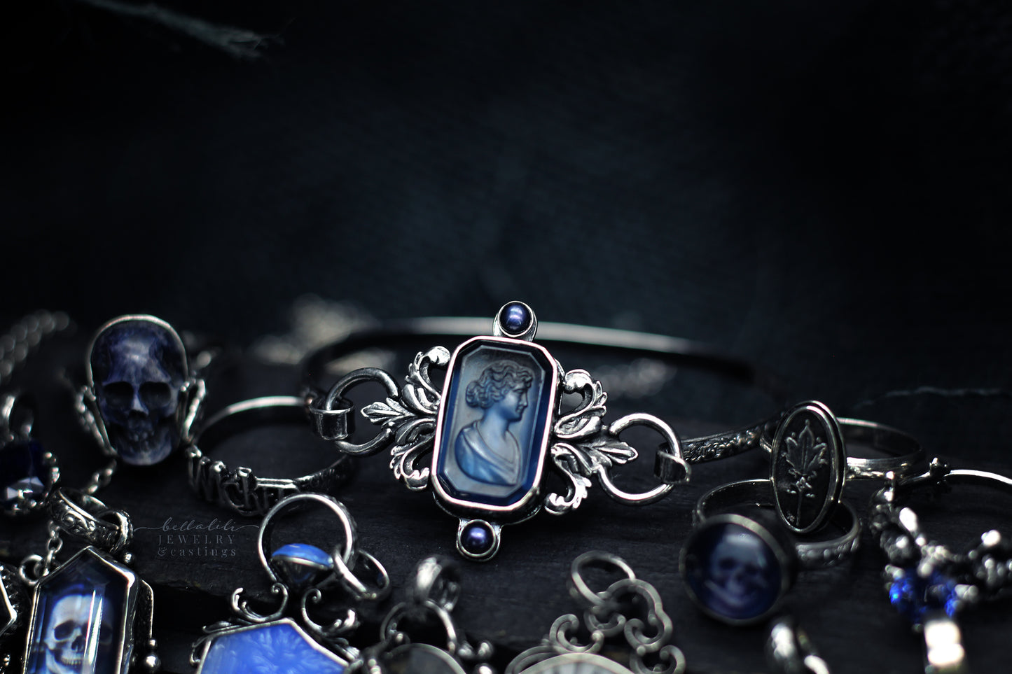 Bluebelle, Noble Dead, Bracelet Sterling Silver