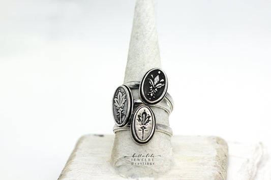 Darjeeling No.1, Tasseography Sterling Ring