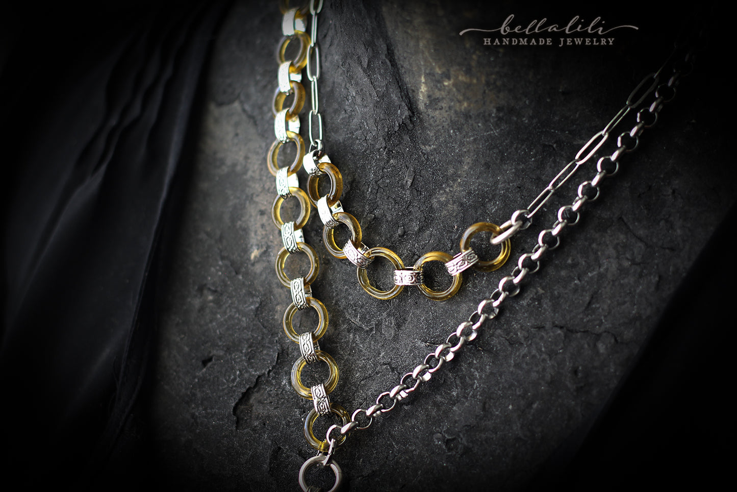 RAW UMBER TRADE BEADS