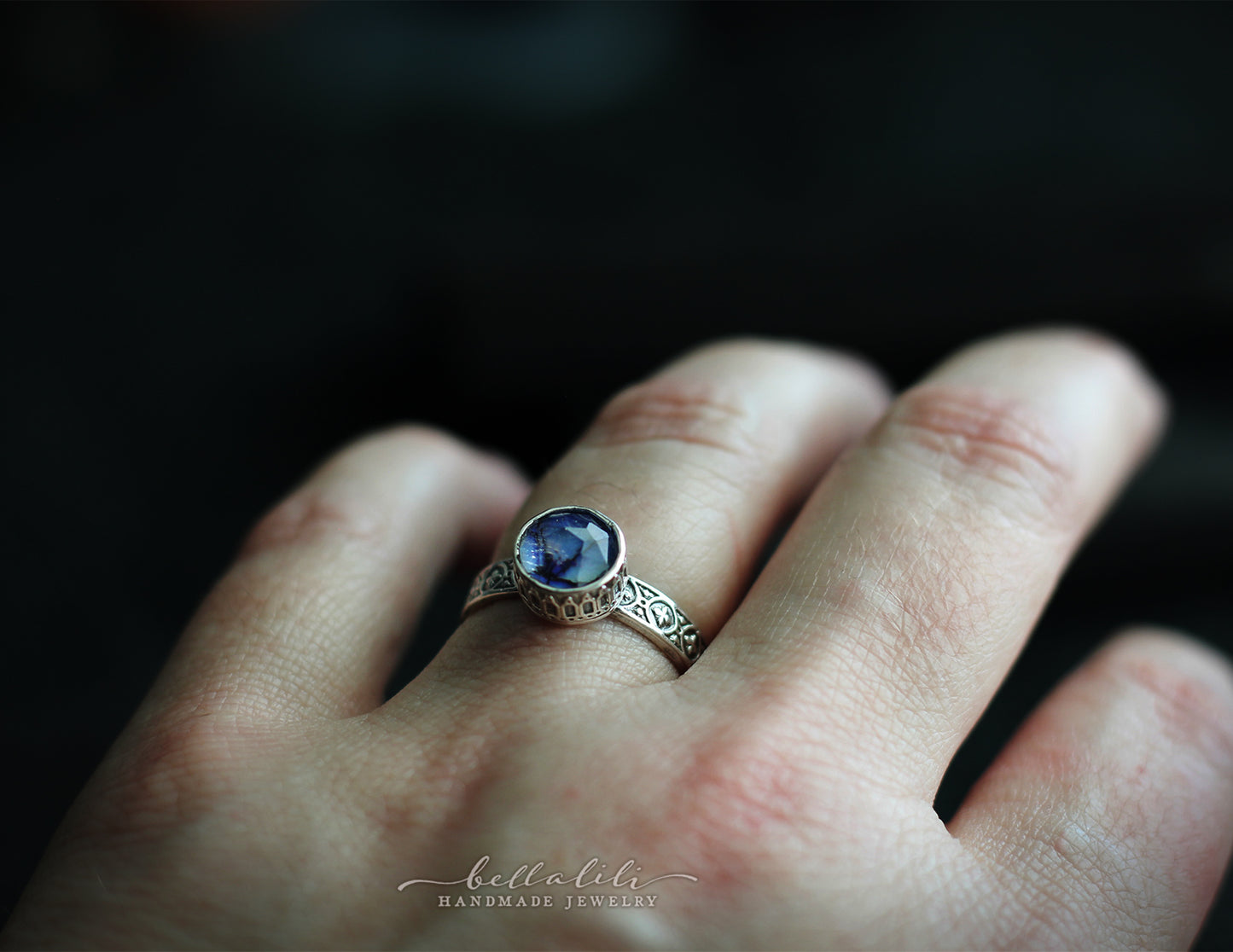 Rumor of Purple, Purple Flash Opal Rings