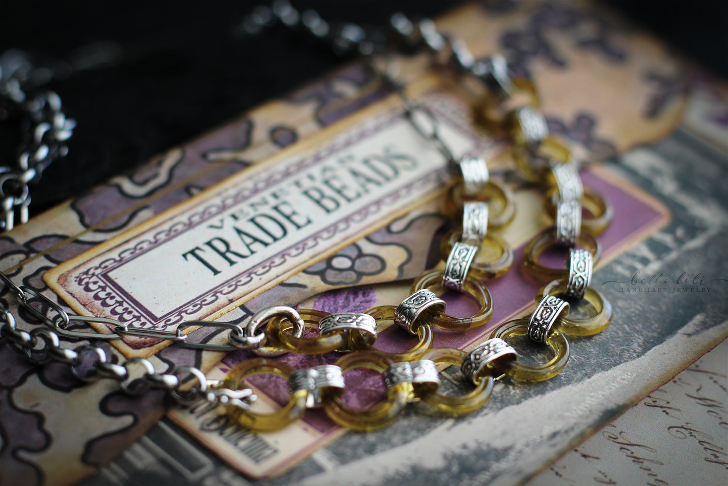 RAW UMBER TRADE BEADS