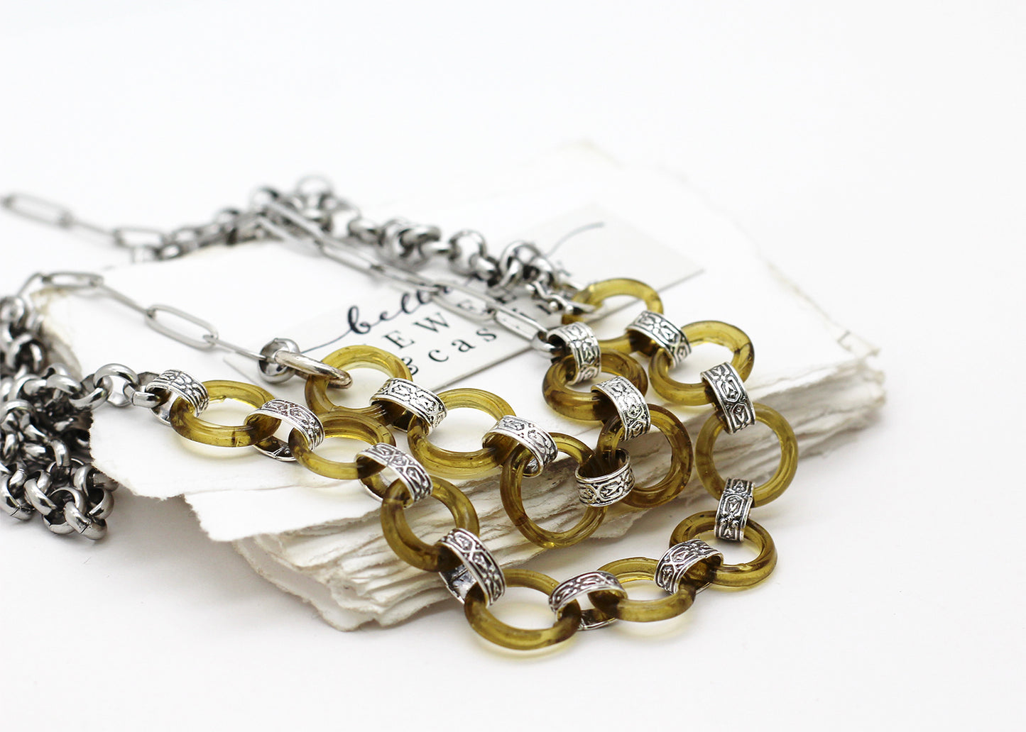 RAW UMBER TRADE BEADS