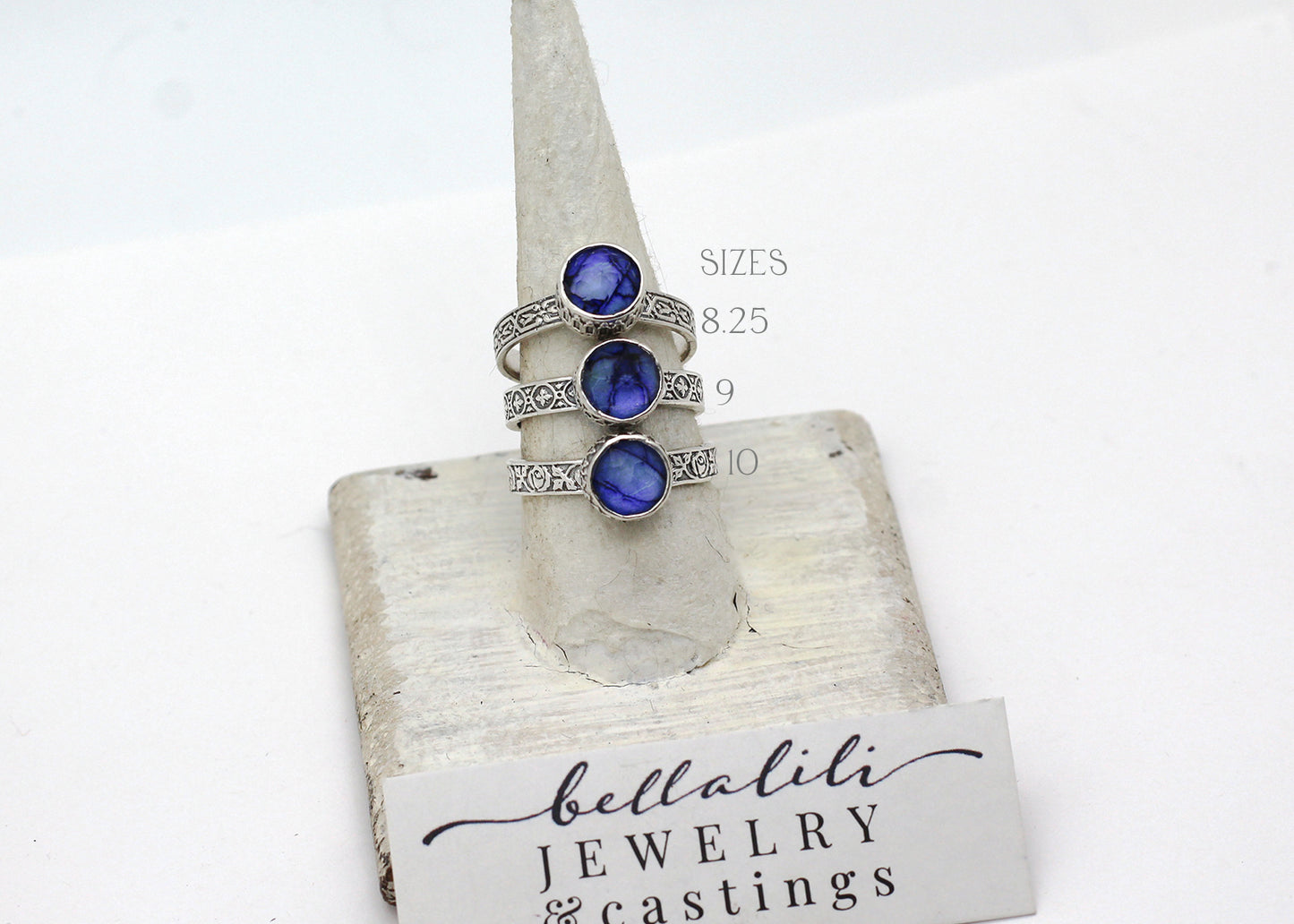 Rumor of Purple, Purple Flash Opal Rings