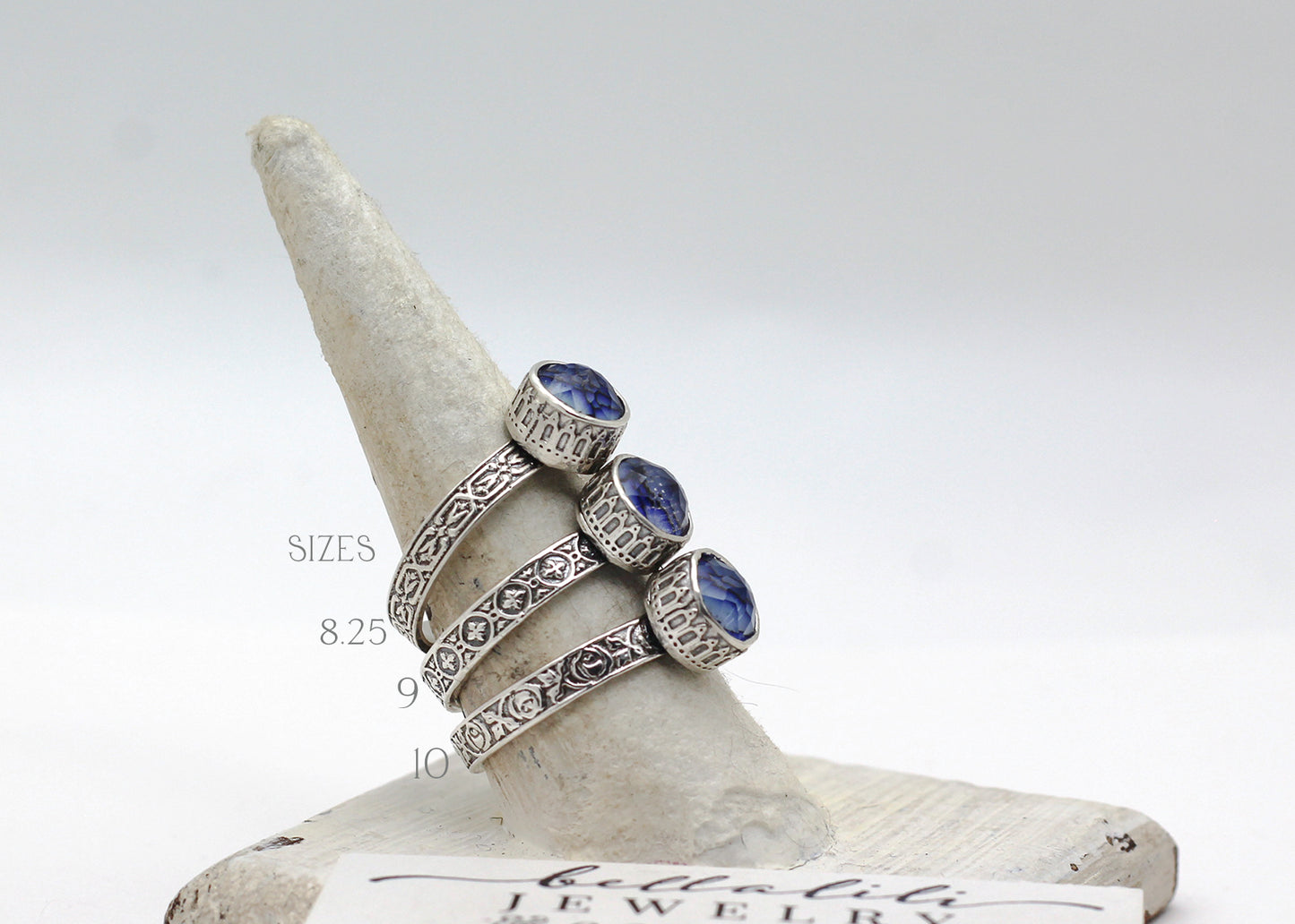 Rumor of Purple, Purple Flash Opal Rings
