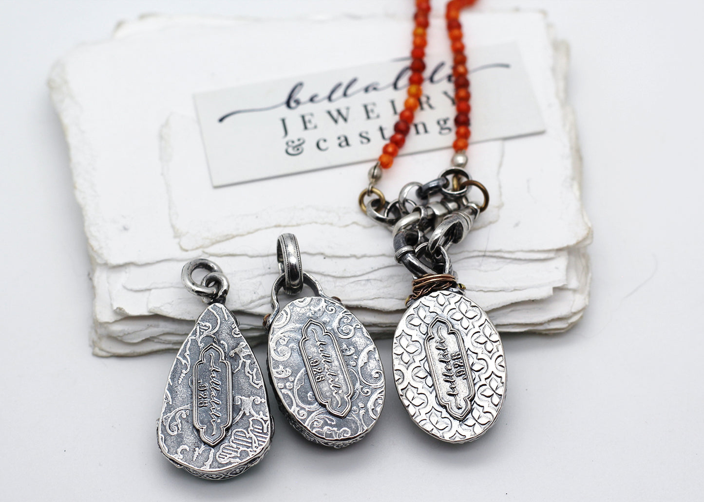 The Allegory of Earth and Sky Pendant, Royston Turquoise & Sterling