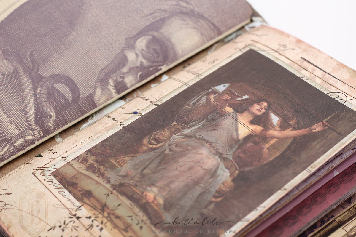 The Violet Register, One of a Kind Handmade Writing Journal