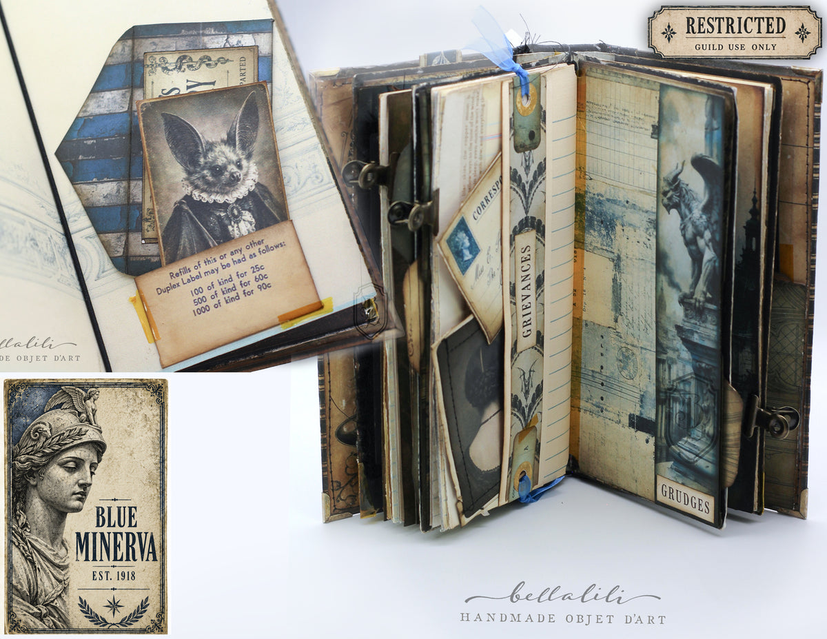 Blue Minerva | One of a Kind Interactive Traveler’s Journal