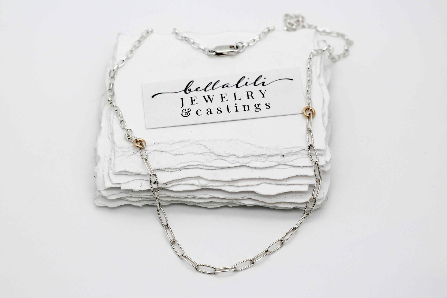 22" Silver & Gold Chain