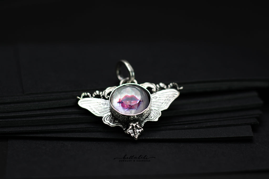 Butterfly Kisses, Sterling Silver Pendant