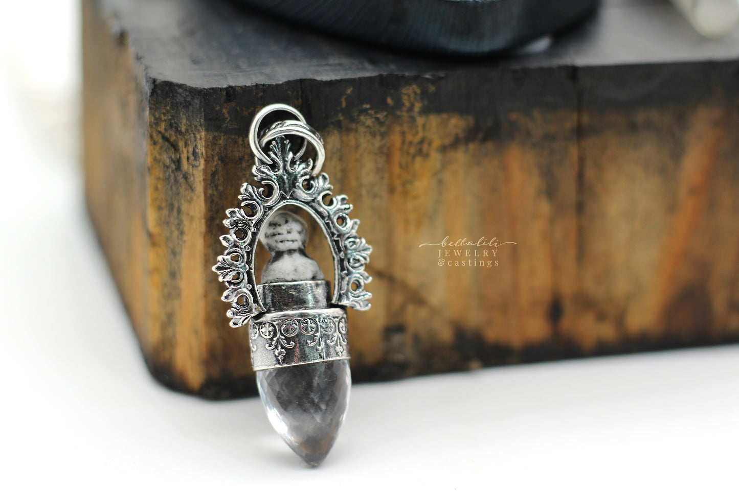 Broken Doll No.1 Sterling Silver Pendant