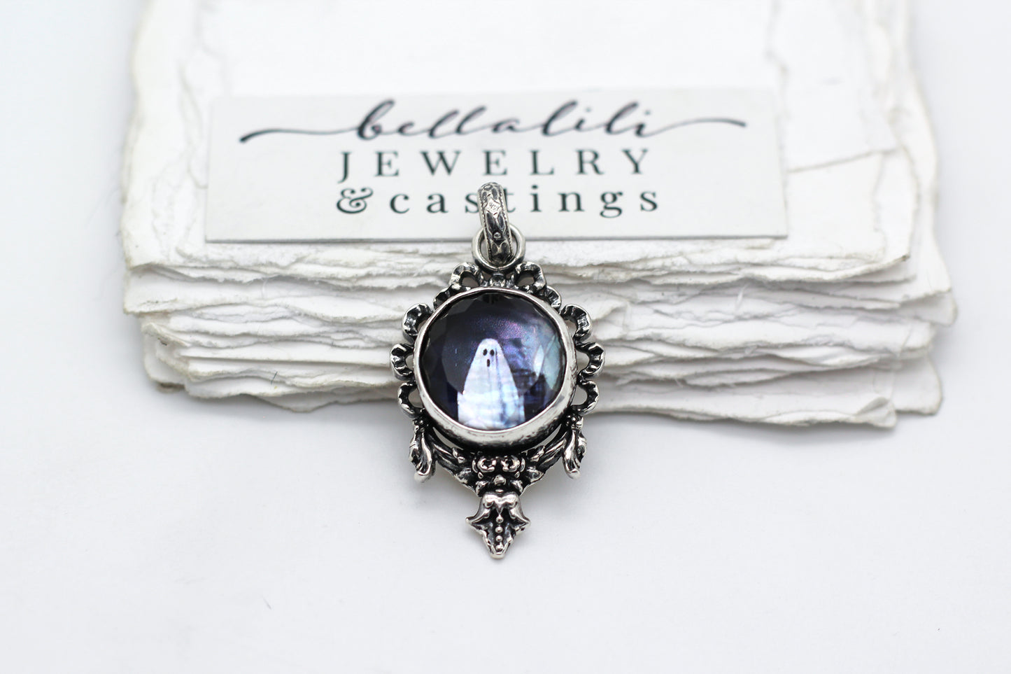 Departed Darling, Noble Dead, Pendant Sterling Silver