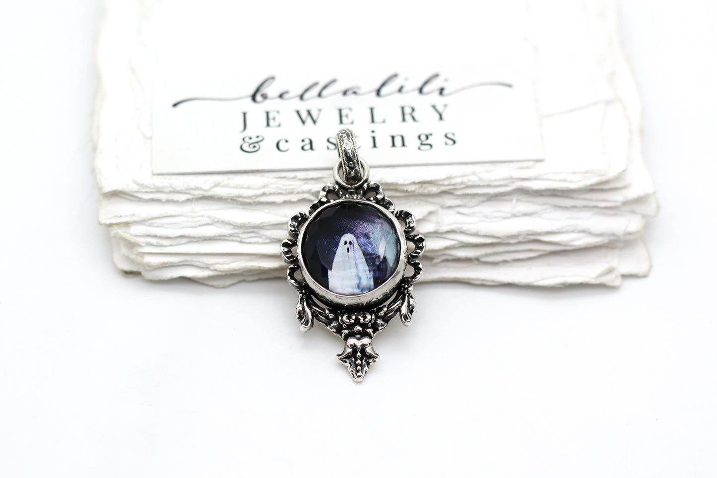 Departed Darling, Noble Dead, Pendant Sterling Silver