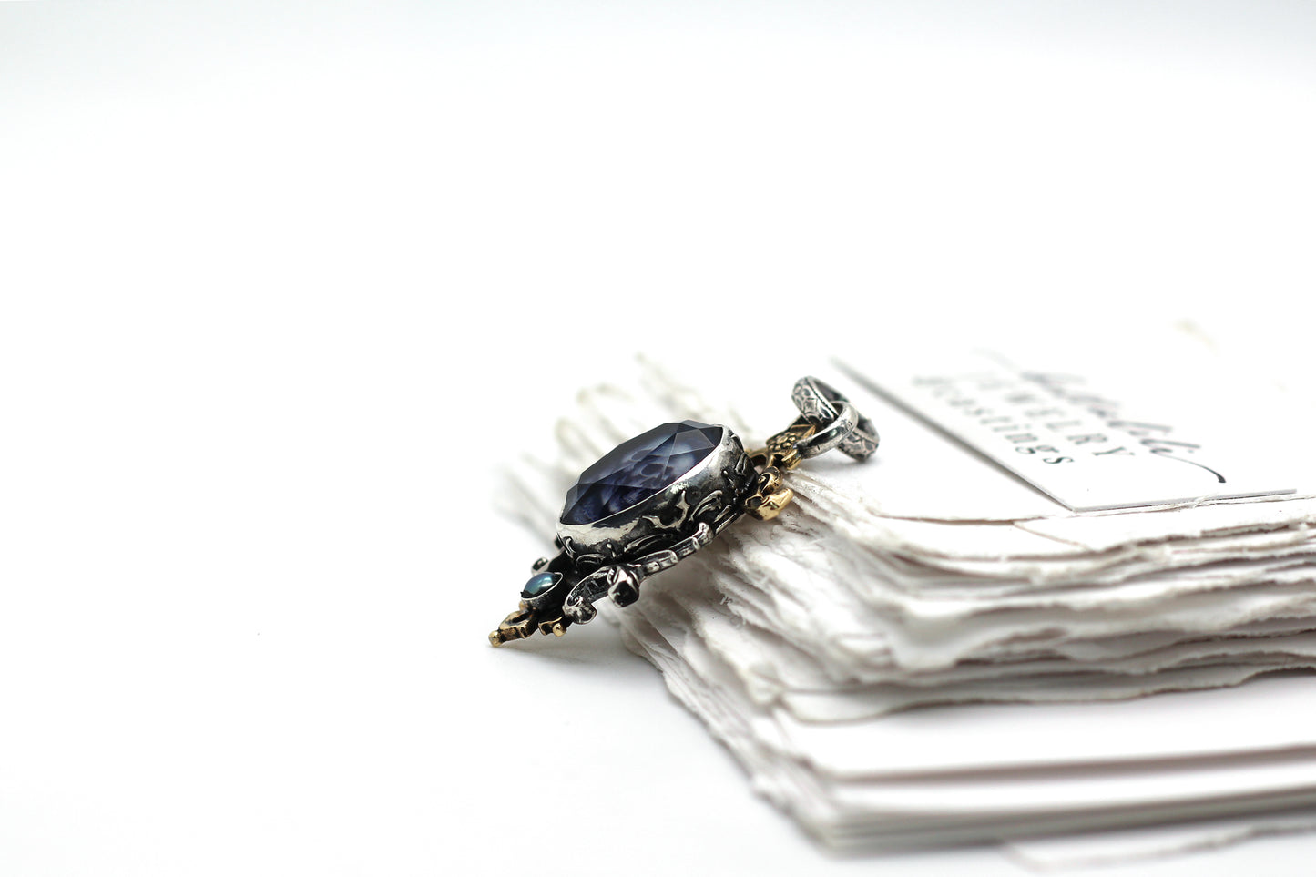 Glow in the Dark, Noble Dead Pendant Sterling Silver