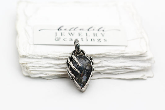 Elegy of Blue, Noble Dead, Pendant Sterling Silver