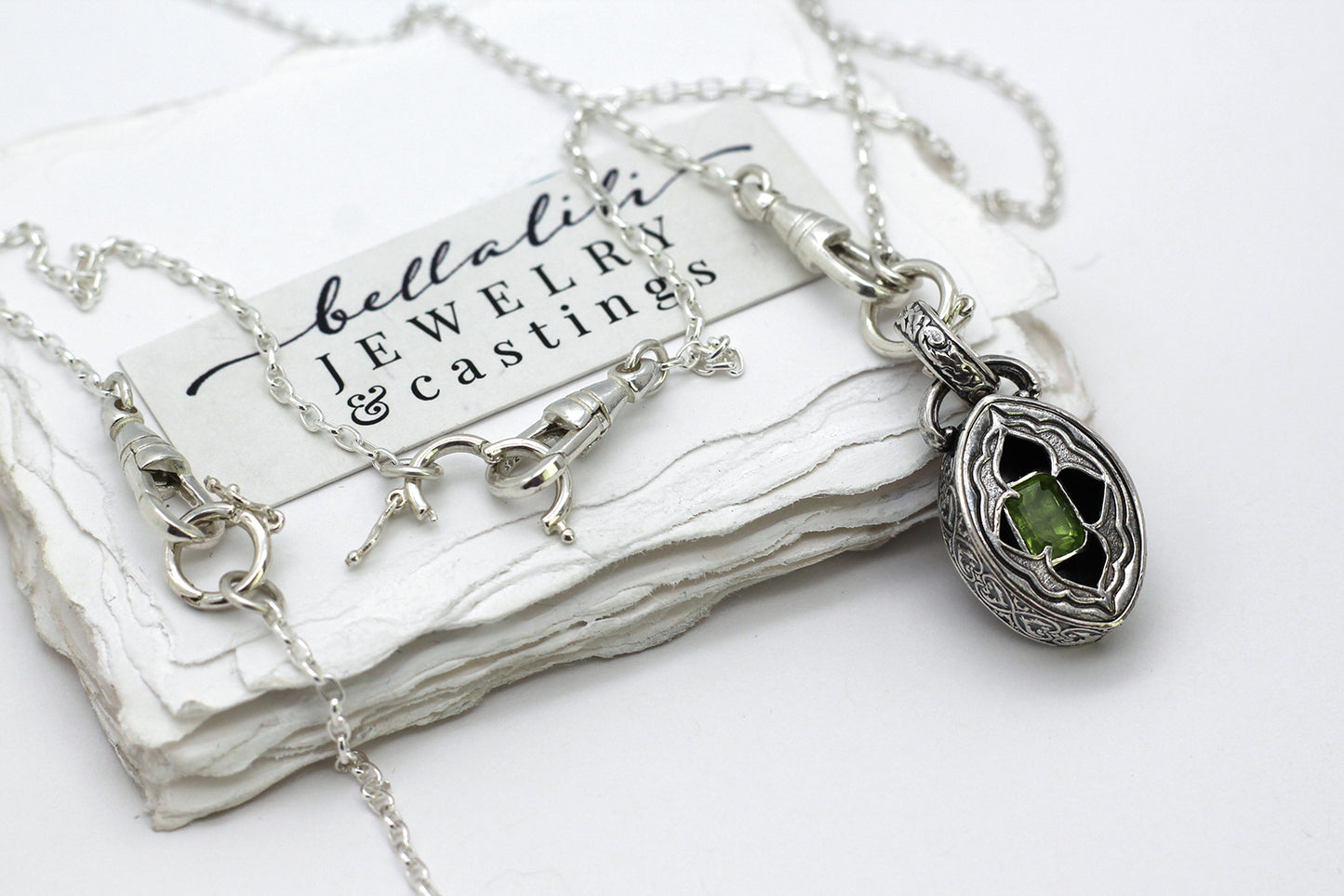 18", 20", or 22"  Rolo Chain, Sterling Silver