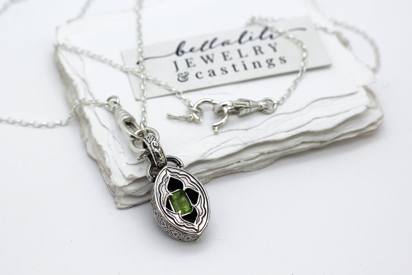 18", 20", or 22"  Rolo Chain, Sterling Silver