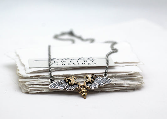 Nocturne Aetherwing, Moth Necklace