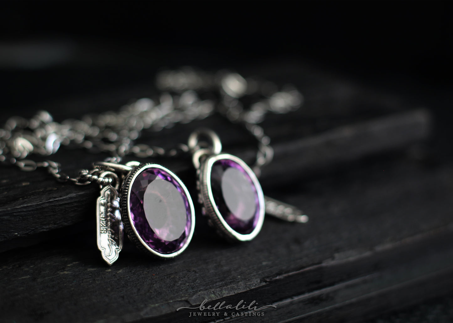 the Amethyst Exalted, 24ct Bolivian Amethyst Pendant