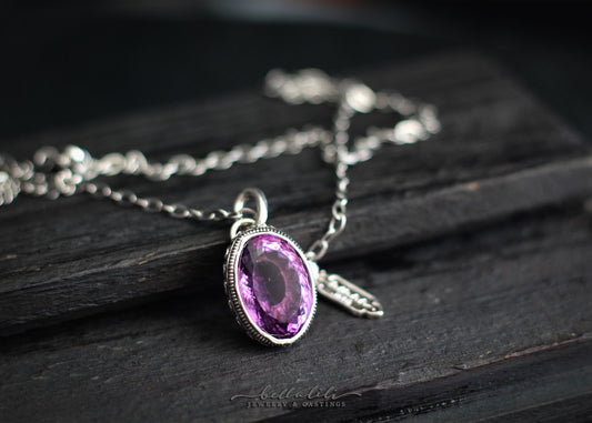 the Amethyst Exalted, 24ct Bolivian Amethyst Pendant