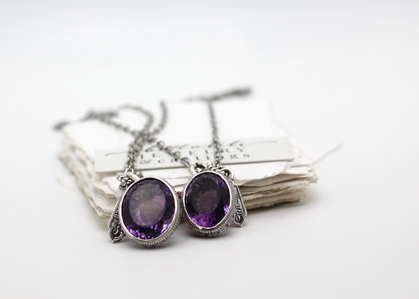 the Amethyst Exalted, 24ct Bolivian Amethyst Pendant