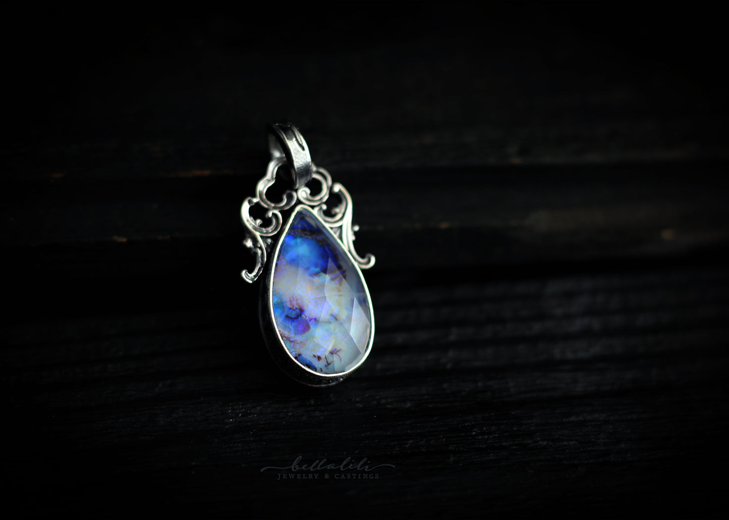 Elodie Ingénue Opal Sterling Pendant