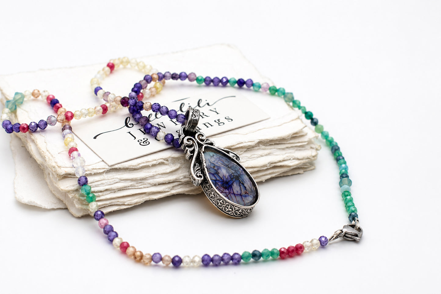 Leonie Ingénue Opal Pendant Ingénue Opal Sterling Pendant