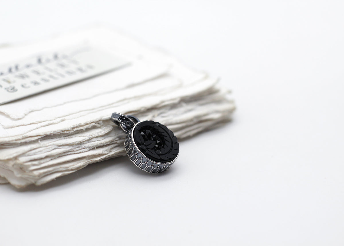 Haggatha No1, Sterling Silver Mourning Pendant