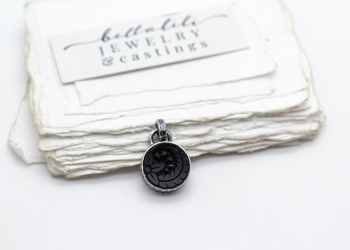 Haggatha No1, Sterling Silver Mourning Pendant
