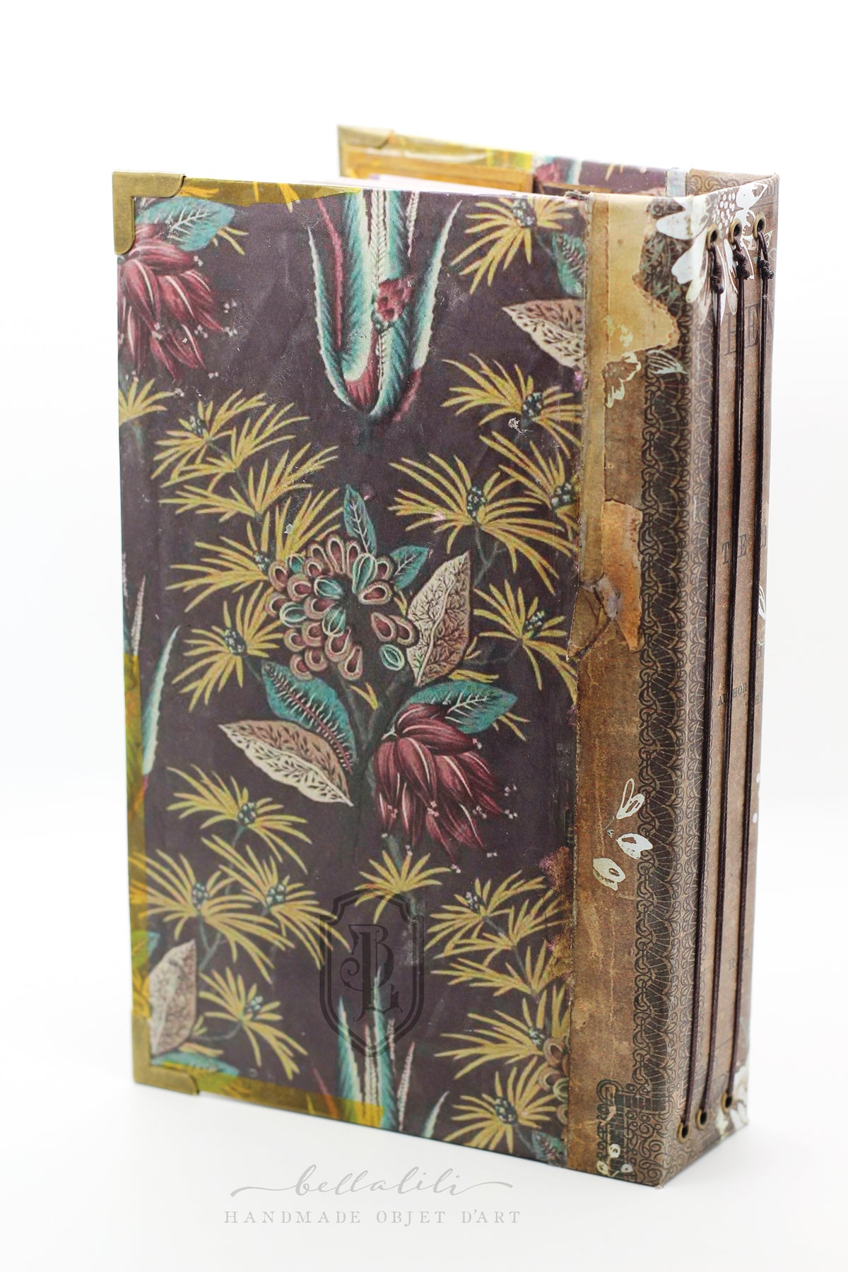 The Violet Register, One of a Kind Handmade Writing Journal