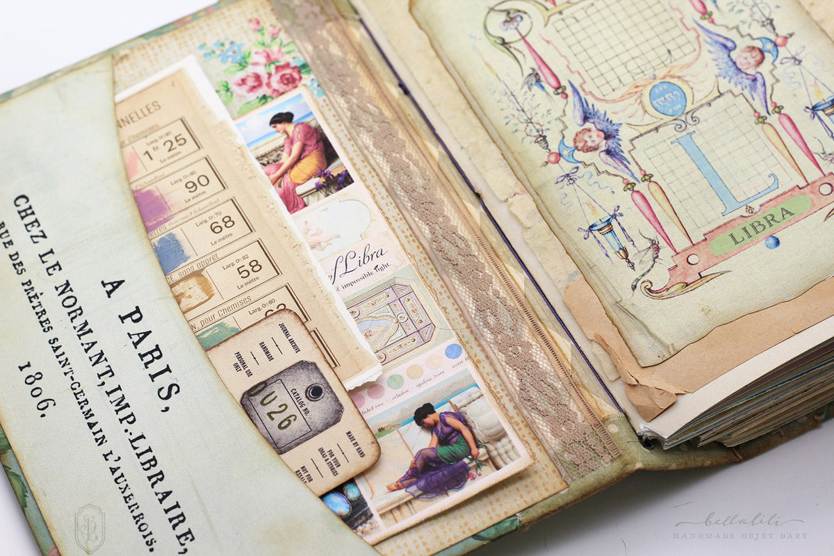 The Haus of Libra | One of a Kind Handmade Writing Journal