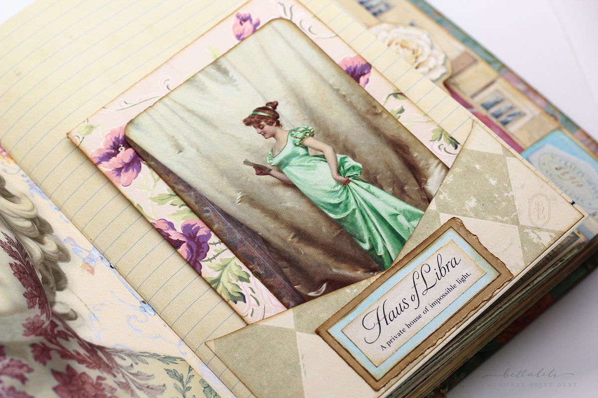 The Haus of Libra | One of a Kind Handmade Writing Journal