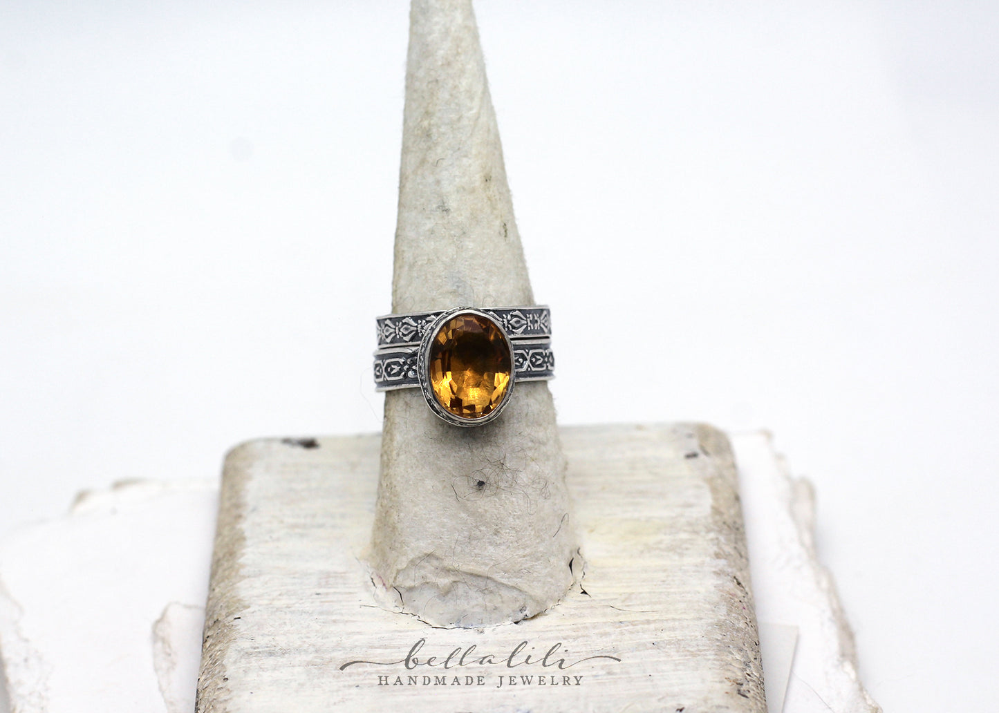 Reclaimed Sterling Pattern Ring Bands