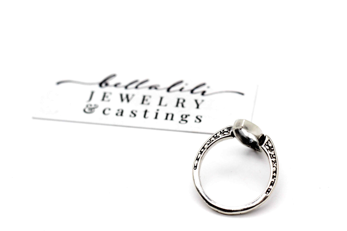 Altar Ring, Gothic Cathedral style Sterling Ring