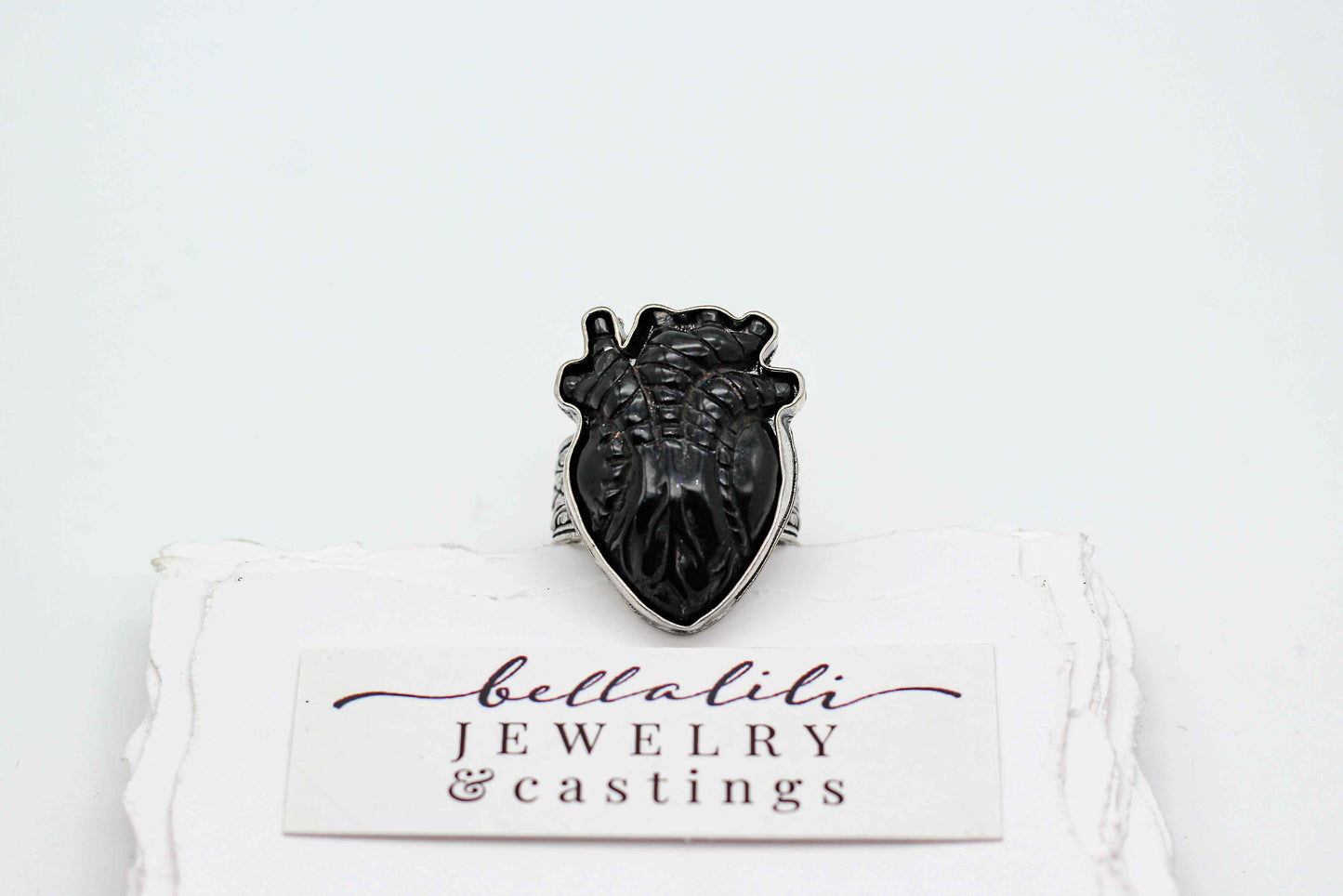 Size 10, My Wicked Heart, Ring, Sterling Silver