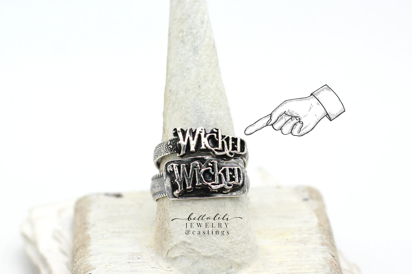 Wicked Sterling Ring