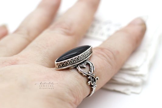 BlueStone Marquis Ring Sterling Silver