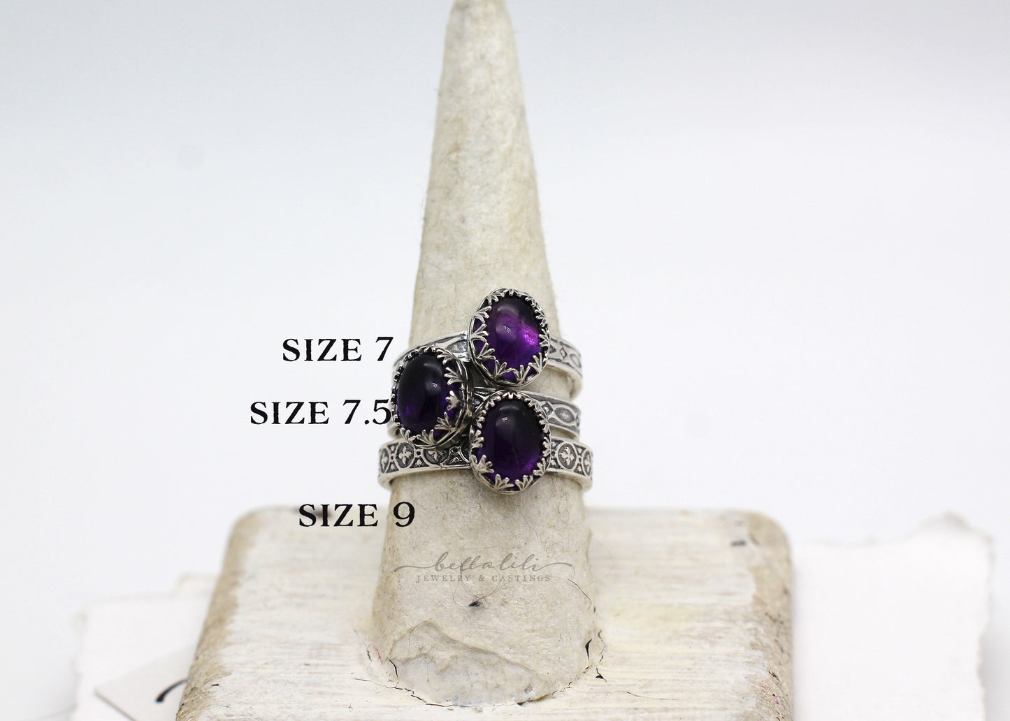 Amethyst Stacking Ring